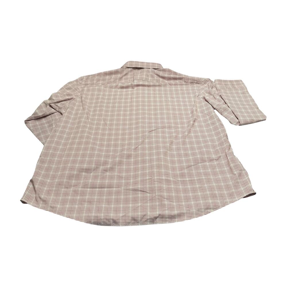 UNTUCKit Beckman Regular Fit Button Down Shirt 3XL Red Plaid - Picture 6 of 16